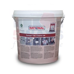 RATIONAL ROUND CLEANER DETER TABLETS 100's (RED)