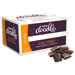 DOCELLO CALYPSO DARK CHOCOLATE BUTTONS 5KG