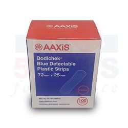 HEALBAND BLUE PLASTIC STRIPS 100's