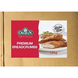 ORGRAN G/F CRISPI PREMIUM BREADCRUMBS 15KG