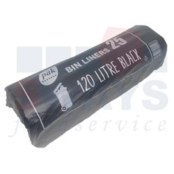 PAK GARBAGE BAG 120LT 25's
