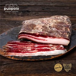 PUOPOLO - ARTISAN MILD FLAT PANCETTA KG (AVG 1.5KG)