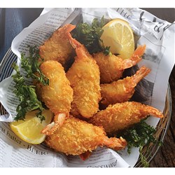 PACIFIC WEST 10/15 CRUMBED PRAWN CUTLET 1KG