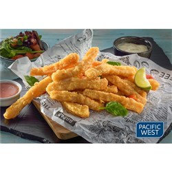 PACIFIC WEST LIGHTLY DUSTED CALAMARI DIPPER 1KG