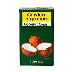 GARDEN SUPREME COCONUT CREAM 12 X 1LT