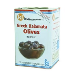 KI PITTED KALAMATA OLIVES 10KG