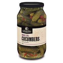 SANDHURST WHOLE DILL CUCUMBER 2KG