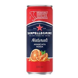 SAN PELLEGRINO ROSSA CAN 24 X 330ML