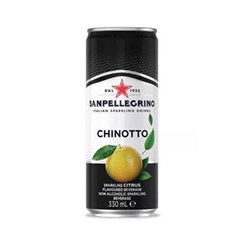 SAN PELLEGRINO CHINOTTO CAN 24 X 330ML