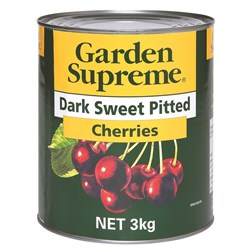 GARDEN SUPREME BLACK PITTED SWEET CHERRIES A10