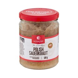 SANDHURST SAUERKRAUT 500GM
