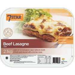 7 STAR BEEF LASAGNE 2.1KG