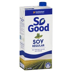 SANITARIUM SO GOOD SOY MILK 12 X 1LT