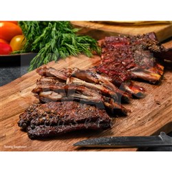 RIBS & ROAST SOUS VIDE BBQ LAMB RIBS KG (AVG 2.5KG)