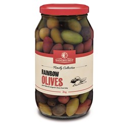 SANDHURST WHOLE RAINBOW OLIVE MIX 3KG