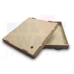 13" PIZZA BOX D/F TWO PIECE 50's