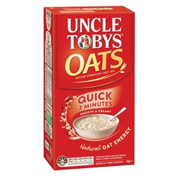 UNCLE TOBY'S QUICK OATS 1KG