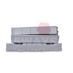 12" PIZZA BOX WHITE FOLDED 50's