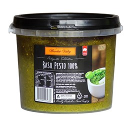 WOMBAT VALLEY BASIL PESTO 2KG