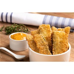 VEGEWORKS CRUMBED ZUCCHINI WEDGES 3 X 2KG