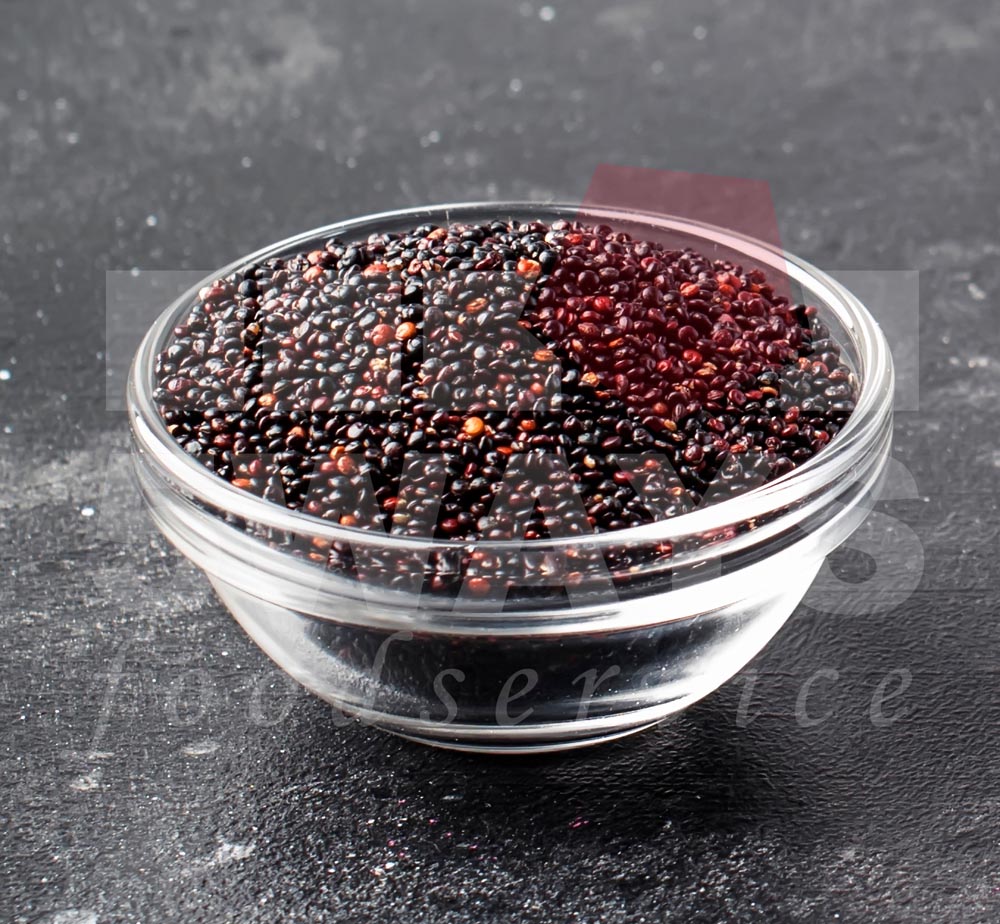 CHEFMASTER BLACK QUINOA 1KG 5Ways Foodservice Melbourne Wholesale