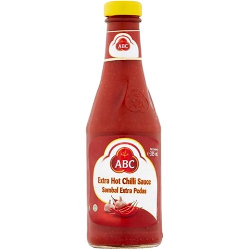 ABC EXTRA HOT CHILLI SAUCE 340ML