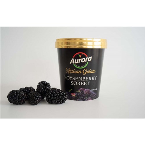 AURORA BOYSENBERRY SORBET 6 X 500ML