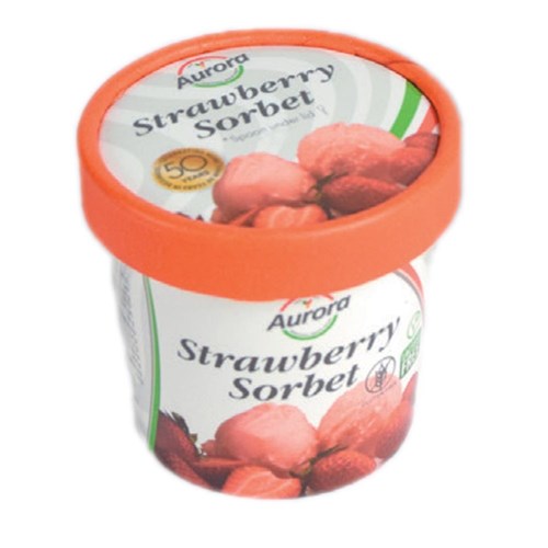 AURORA STRAWBERRY DIXIE GELATO 12 X 120ML