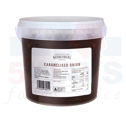 BEERENBERG SLICED CARAMELISED ONION 2KG