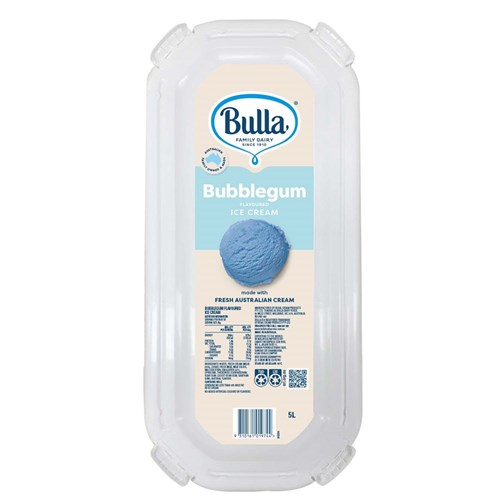BULLA BUBBLEGUM ICE CREAM 5LT