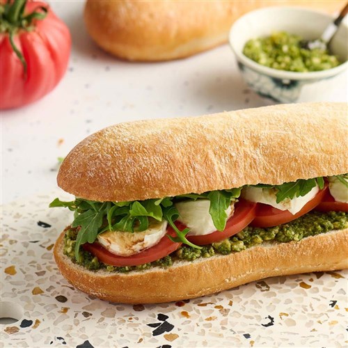 BAKERS MAISON CONTINENTAL OVAL ROLL 50 X 120GM