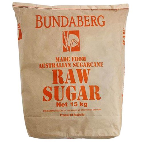 BUNDABERG RAW SUGAR 15KG