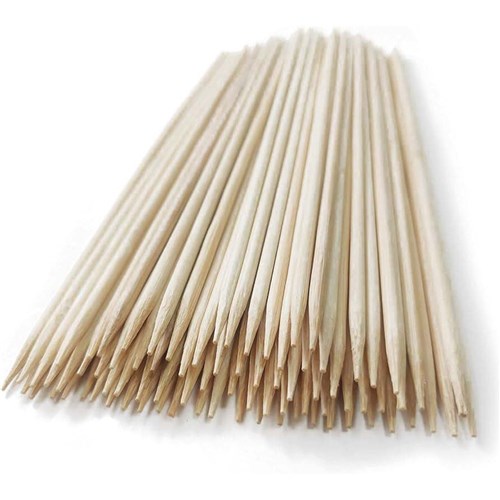 GREENMARK 200MM BAMBOO SKEWERS 100's