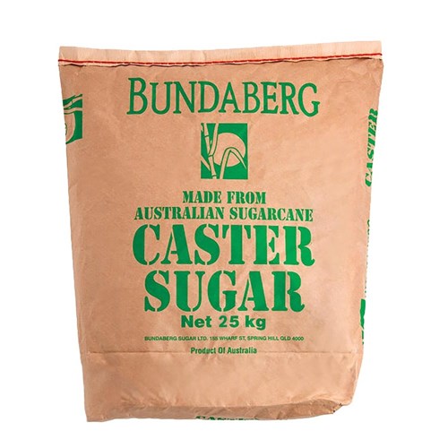 BUNDABERG CASTER SUGAR 25KG