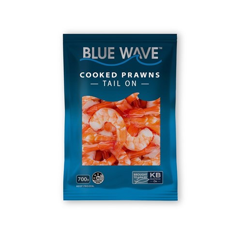BLUE WAVE 21/25 COOKED PRAWN CUTLET 700GM