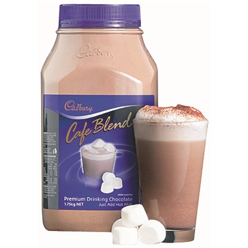 CADBURY DRINKING CHOCOLATE CAFE BLEND 1.75KG