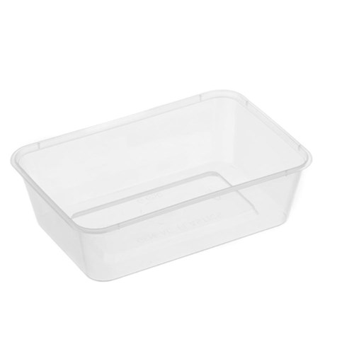 GENFAC 650ML PLAIN RECT CONTAINER 500's