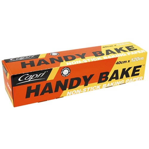 CAPRI SILICONE BAKING PAPER 120M X 40CM