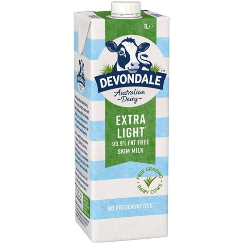 DEVONDALE SKIM MILK LONG LIFE UHT 10 X 1LT