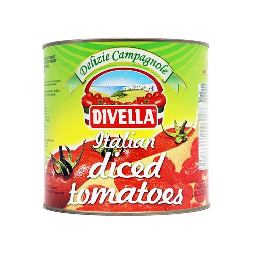 DIVELLA DICED TOMATO 2.5KG