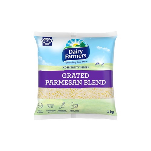 DAIRY FARMER'S GRATED PARMESAN CHEESE BLEND 1KG