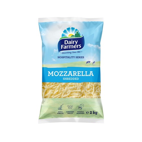 DAIRY FARMER'S IMPORTED MOZZ SHRED 6 X 2KG