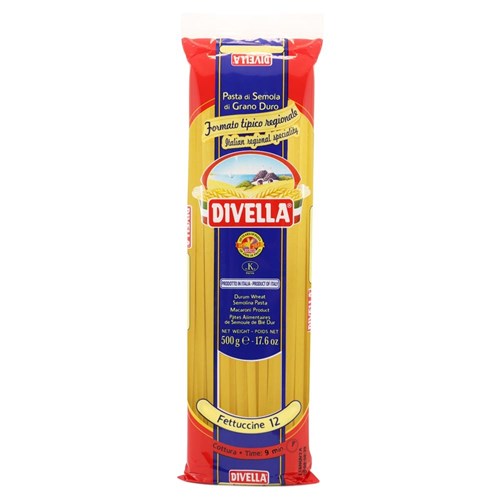 DIVELLA WHITE FETTUCINE #12 24 X 500GM