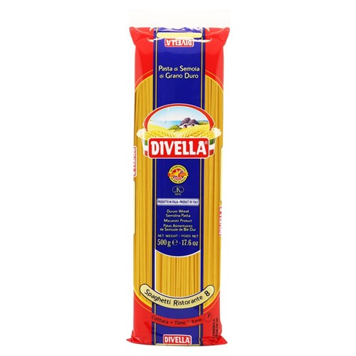 DIVELLA SPAGHETTI #8 500GM