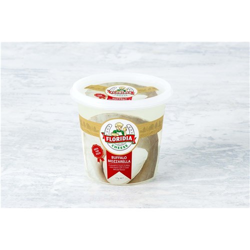 FLORIDIA BUFFALO MOZZ CHEESE 6 X 125GM