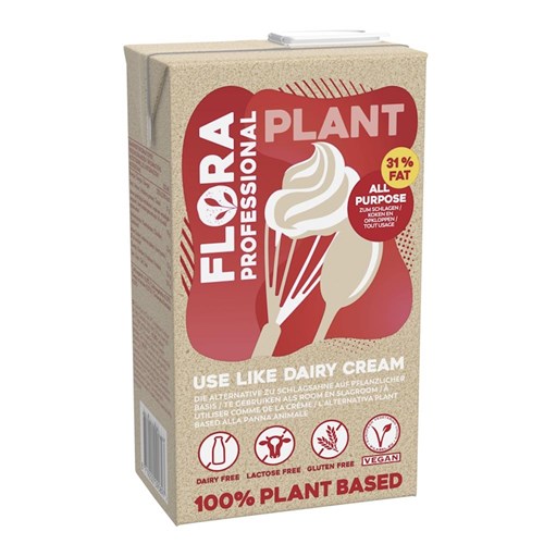FLORA VEGAN PLANT COOKING CREAM 1LT