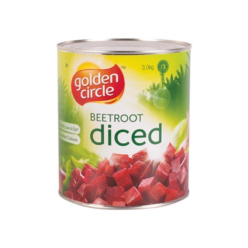 GOLDEN CIRCLE DICED BEETROOT A10