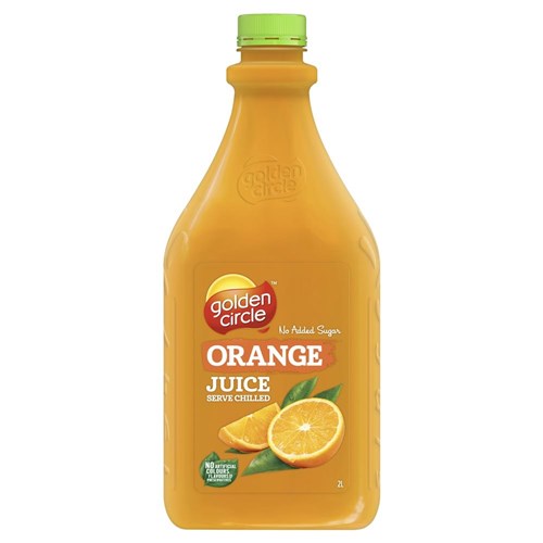 GOLDEN CIRCLE ORANGE JUICE 2LT