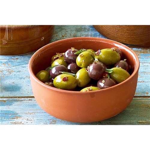 LENI MARINATED GREEN OLIVE HALVES 2KG