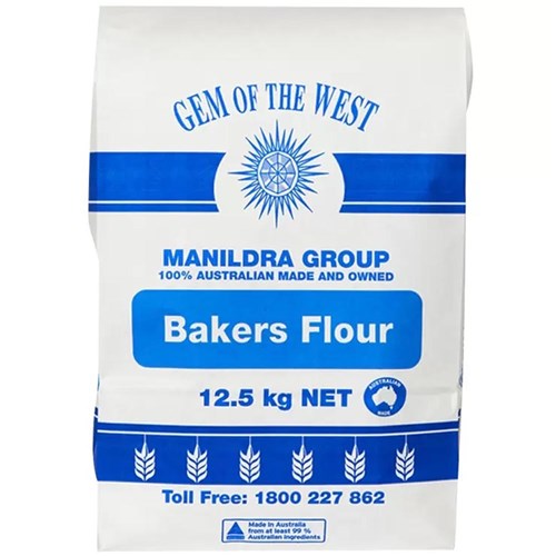 GEM OF THE WEST BAKERS FLOUR 12.5KG
